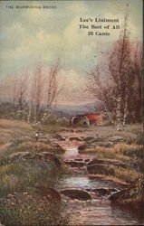 Lee's Liniment Postcard