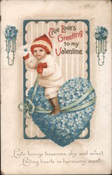 True Love's Greeting to my Valentine. Postcard