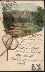 Gruss aus Homburg Germany Postcard Postcard Postcard