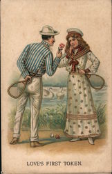 Love's First Token Postcard