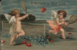 A Message of True Love Postcard