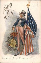 Fourth of July 4th of July Postcard Postcard Postcard