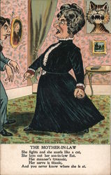 The Mother-In-Law Postcard