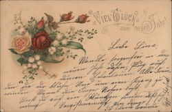 Viel Gluck Zum Neuen Jahr! Postcard
