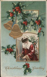 Christmas greeting Postcard
