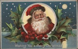 Wishing You A Merry Christmas Postcard