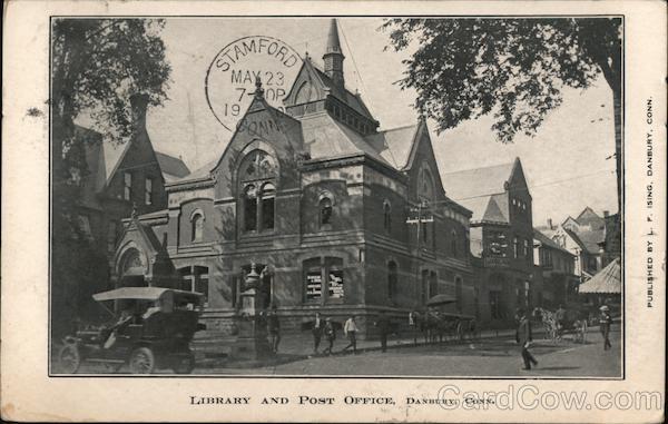 Library and Post Office Danbury Connecticut