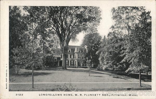 Longfellows Home, W.R. Plunkett Res. Pittsfield Massachusetts