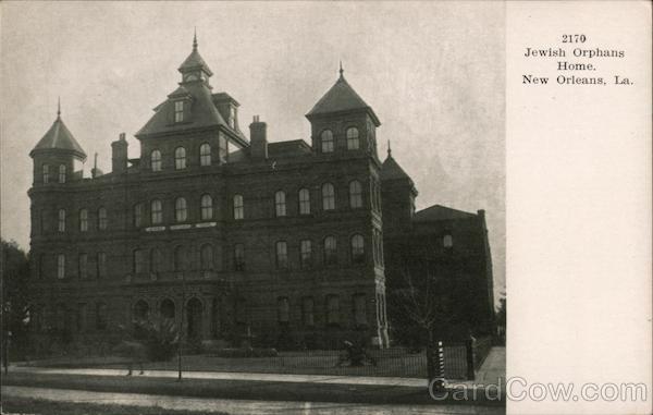 Jewish Orphans Home New Orleans Louisiana