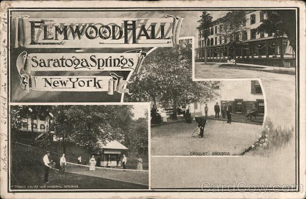 Elmwood Hall Saratoga Springs New York