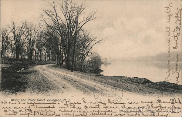 Along the River Road Arlington New Jersey