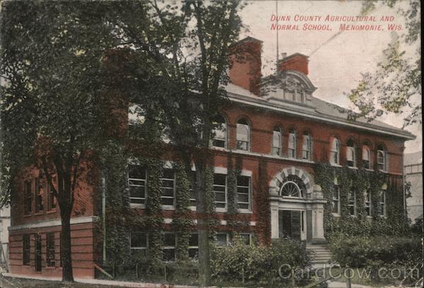 Dunn County Argicultural and Normal School Menomonie Wisconsin