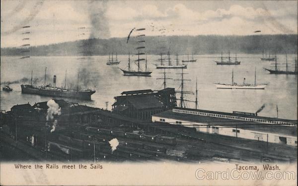 Where the Rails Meet the Sails Tacoma Washington