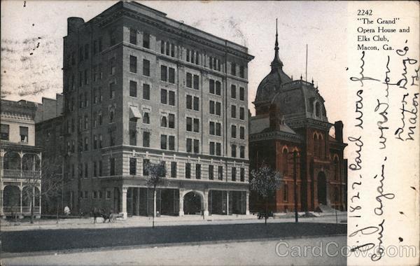 The Grand Opera House and Elks Club Macon Georgia