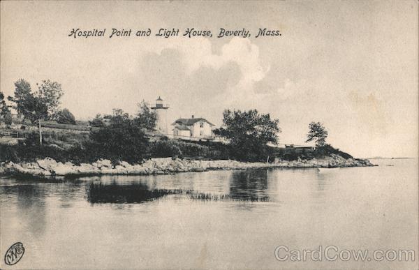Hospital Point and Light House Beverly Massachusetts