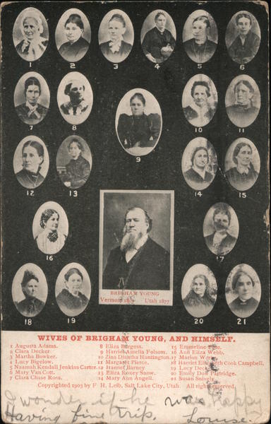 Brigham Young and His Wives Religious