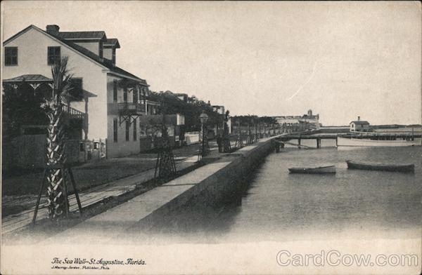 The Sea Wall St. Augustine Florida