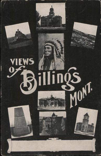 Views of Billings Mont. Montana