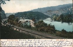 Bird's Eye View Little Falls, NY Postcard Postcard Postcard