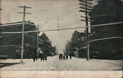 Main St., Salamanca, N.Y. Oct. 11 1906 New York Postcard Postcard Postcard