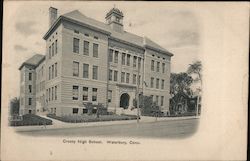 Crosby High School Waterbury, CT Postcard Postcard Postcard