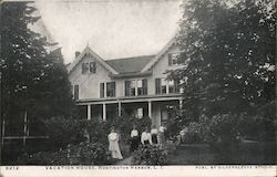 Vacation House, Huntington Harbor Postcard