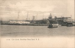 Cob Dock, Brooklyn Navy Yard New York Postcard Postcard Postcard