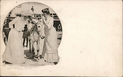 A Wireless Telephone Donkeys Postcard Postcard Postcard