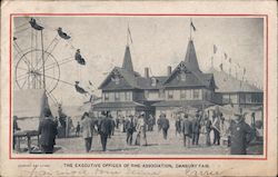 The Executive Offices of the Association, Danbury Fair Connecticut Postcard Postcard Postcard