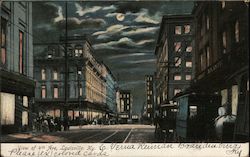 View of 4th Ave. Postcard