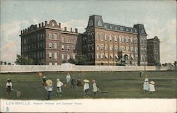 Masonic Widows' and Orphans' Home Postcard