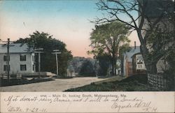 Main Street looking South Postcard