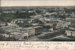 Birds Eye View of Beloit Wisconsin Postcard Postcard Postcard