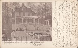 Residence of H.C. Lytton Lake Geneva, WI Postcard Postcard Postcard