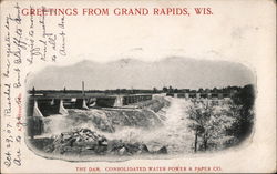 Greetings from Grand Rapids, Wis. Wisconsin Postcard Postcard Postcard