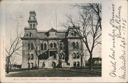 Rock County Court House Postcard