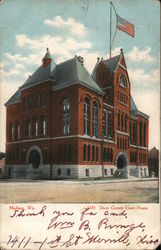 Dane County Court House Postcard