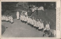 Tessler Orphans' Home - Five Families on way to Sunday School Postcard