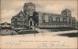 New Gymnasium, University of Pennsylvania Postcard