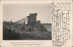 Typical Anthracite Coal Breaker Wilkes-Barre, PA Postcard Postcard Postcard