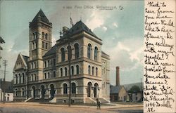 Post Office Williamsport, PA Postcard Postcard Postcard