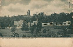 Belle Vista Castle - Residence of C. Lambert Postcard