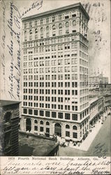 Fourth National Bank Building Postcard