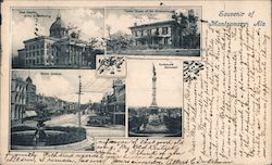 Souvenir of Montgomery Postcard
