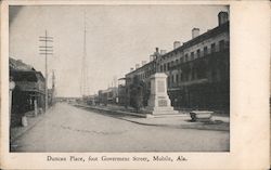 Duncan Place, Foot Government Street Postcard