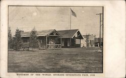 Woodmen of the World, Spokan Interstate Fair 1906 Spokane, WA Postcard Postcard Postcard