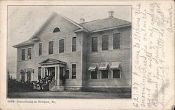 Schoolhouse Newport, WI Postcard Postcard Postcard