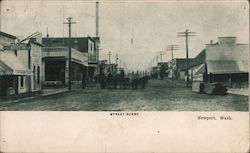 Street Scene Postcard
