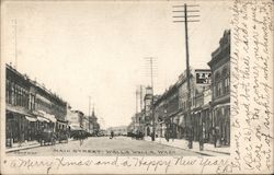 Main Street Walla Walla, WA Postcard Postcard Postcard