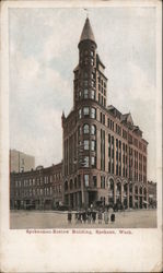 Spokesman - Review Building Postcard